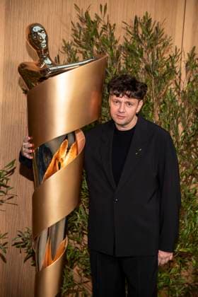 ABB FILMPREISABEND- Christian Friedel Lola zu Gast auf dem Nominiertenabend zum DEUTSCHEN FILMPREISES 2026 in der Landesvertretung Nordrhein-Westfalen am 25.04.2026 in Berlin Berlin Deutschland
