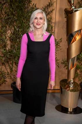 ABB FILMPREISABEND- Dascha Dauenhauer Komponistin zu Gast auf dem Nominiertenabend zum DEUTSCHEN FILMPREISES 2026 in der Landesvertretung Nordrhein-Westfalen am 25.04.2026 in Berlin Berlin Deutschland
