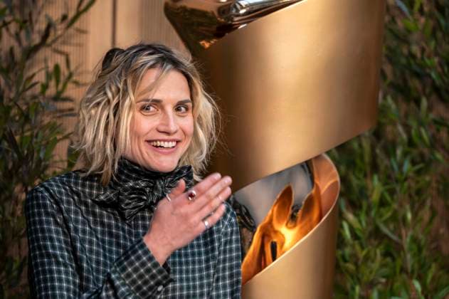 ABB FILMPREISABEND- Mala Emde zu Gast auf dem Nominiertenabend zum DEUTSCHEN FILMPREISES 2026 in der Landesvertretung Nordrhein-Westfalen am 25.04.2026 in Berlin Berlin Deutschland