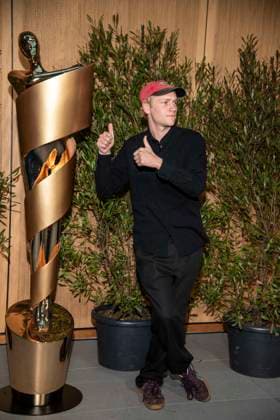 ABB FILMPREISABEND- Bruno Aleaxander zu Gast auf dem Nominiertenabend zum DEUTSCHEN FILMPREISES 2026 in der Landesvertretung Nordrhein-Westfalen am 25.04.2026 in Berlin Berlin Deutschland
