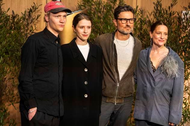 ABB FILMPREISABEND- Bruno Aleaxander, Katharina Stark, Simon Verhoeven und Anne Ratte-Polle zu Gast auf dem Nominiertenabend zum DEUTSCHEN FILMPREISES 2026 in der Landesvertretung Nordrhein-Westfalen am 25.04.2026 in Berlin Berlin Deutschland