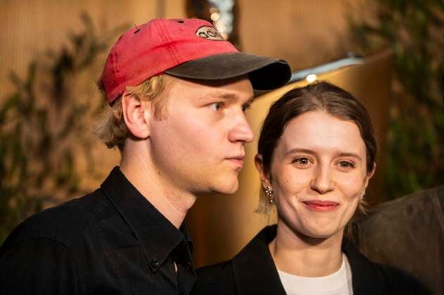 ABB FILMPREISABEND- Bruno Aleaxander und Katharina Stark zu Gast auf dem Nominiertenabend zum DEUTSCHEN FILMPREISES 2026 in der Landesvertretung Nordrhein-Westfalen am 25.04.2026 in Berlin Berlin Deutschland
