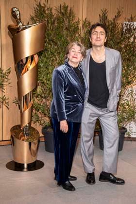 ABB FILMPREISABEND- Teresa Heinz Kerry und Ilker Catak zu Gast auf dem Nominiertenabend zum DEUTSCHEN FILMPREISES 2026 in der Landesvertretung Nordrhein-Westfalen am 25.04.2026 in Berlin Berlin Deutschland
