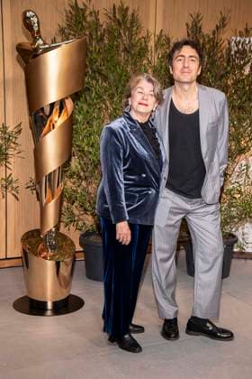 ABB FILMPREISABEND- Teresa Heinz Kerry und Ilker Catak zu Gast auf dem Nominiertenabend zum DEUTSCHEN FILMPREISES 2026 in der Landesvertretung Nordrhein-Westfalen am 25.04.2026 in Berlin Berlin Deutschland