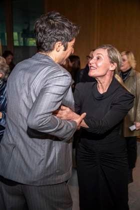 ABB FILMPREISABEND- Ilker Catak Nele Mueller-Stoefen zu Gast auf dem Nominiertenabend zum DEUTSCHEN FILMPREISES 2026 in der Landesvertretung Nordrhein-Westfalen am 25.04.2026 in Berlin Berlin Deutschland