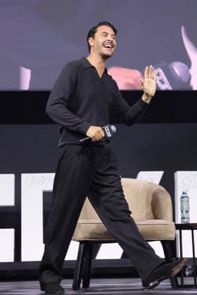 April 25, 2026, Mexico City, Ciudad de Mexico, Mexico: Jack Huston attends the Spider Noir: With no power comes no responsibility conference at pop culture festival CCXP Comic Con Experience at Centro Banamex on April 25, 2026 in Mexico City, Mexico. Mexico City Mexico  - ZUMAe321 20260425_zea_e321_173 Copyright: xYamakxPereax