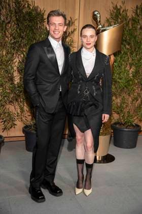 ABB FILMPREISABEND- Jannis Niewoehner und Luna Wedler zu Gast auf dem Nominiertenabend zum DEUTSCHEN FILMPREISES 2026 in der Landesvertretung Nordrhein-Westfalen am 25.04.2026 in Berlin Berlin Deutschland