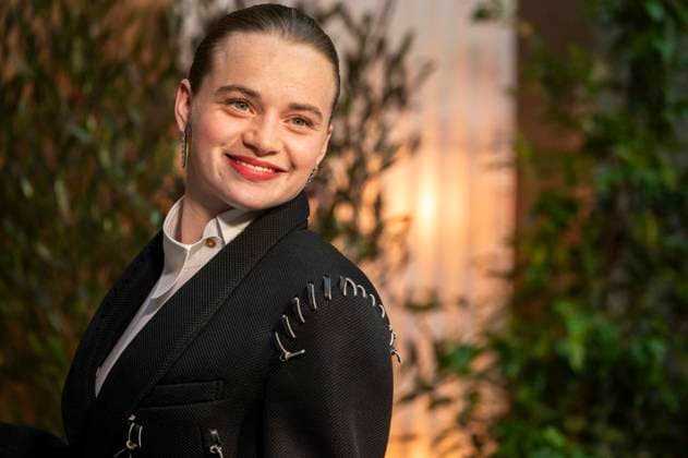 ABB FILMPREISABEND- Luna Wedler zu Gast auf dem Nominiertenabend zum DEUTSCHEN FILMPREISES 2026 in der Landesvertretung Nordrhein-Westfalen am 25.04.2026 in Berlin Berlin Deutschland