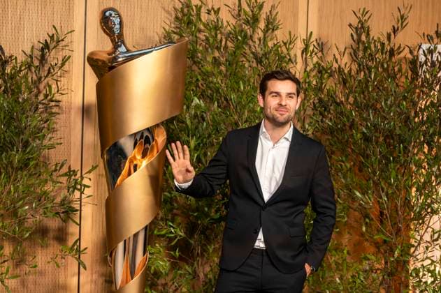 ABB FILMPREISABEND- Lucas Reiber Lola zu Gast auf dem Nominiertenabend zum DEUTSCHEN FILMPREISES 2026 in der Landesvertretung Nordrhein-Westfalen am 25.04.2026 in Berlin Berlin Deutschland