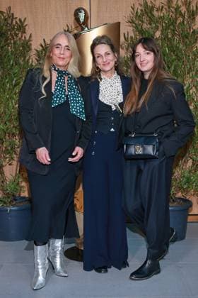 Deutscher Filmpreis, Nominiertenabend Irene Höfer, Sabine Lidl, Martina Goedicke Nominiertenabend, Deutscher Filmpreis, Landesvertretung Nordrhein-Westfalen, Berlin Datum: 25.04.2026