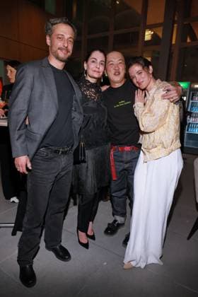 Deutscher Filmpreis, Nominiertenabend Vladislav Ogay, Tatiana Dolmatovskaya, David Almeida-Ribeiro Nominiertenabend, Deutscher Filmpreis, Landesvertretung Nordrhein-Westfalen, Berlin Datum: 25.04.2026