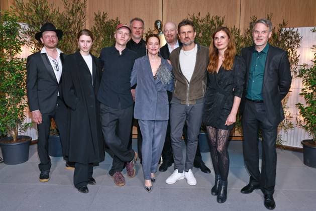 Deutscher Filmpreis, Nominiertenabend Team Ach, diese Lücke, diese entsetzliche Lücke, Katharina Stark, Bruno Alexa Nominiertenabend, Deutscher Filmpreis, Landesvertretung Nordrhein-Westfalen, Berlin Datum: 25.04.2026
