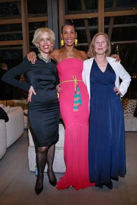 Deutscher Filmpreis, Nominiertenabend Katja Eichinger, Annabelle Mandeng, Petra Zieser Nominiertenabend, Deutscher Filmpreis, Landesvertretung Nordrhein-Westfalen, Berlin Datum: 25.04.2026