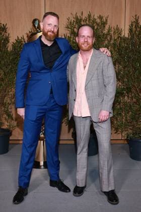 Deutscher Filmpreis, Nominiertenabend Julian Vogel, Johannes Büttner Nominiertenabend, Deutscher Filmpreis, Landesvertretung Nordrhein-Westfalen, Berlin Datum: 25.04.2026
