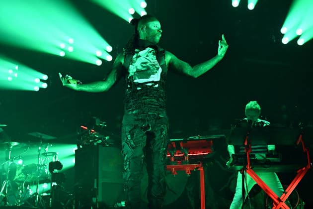 The Prodigy performing at OVO Arena in London LONDON, ENGLAND - APRIL 25: Maxim and Liam Howlett of ˜The Prodigy™ performing at OVO Arena, Wembley on April 25, 2026 in London, England. CAP MAR MAR Great Britain Copyright: xMartinxHarris CapitalxPicturesx