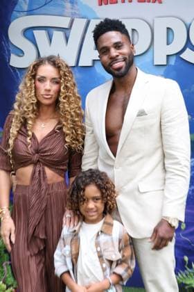 Premiere of Swapped LOS ANGELES, CALIFORNIA - APRIL 26: Jena Frumes, Jason King Derulo and Jason Derulo at the Premiere of Netflix s Swapped at Netflix Tudum Theater on April 26, 2026 in Los Angeles, California. Credit: AdMedia EDITORIAL USE ONLY  Copyright: xx AdMediax admphotostwo984828