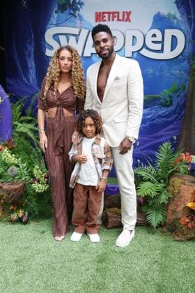 Premiere of Swapped LOS ANGELES, CALIFORNIA - APRIL 26: Jena Frumes, Jason King Derulo and Jason Derulo at the Premiere of Netflix s Swapped at Netflix Tudum Theater on April 26, 2026 in Los Angeles, California. Credit: AdMedia EDITORIAL USE ONLY  Copyright: xx AdMediax admphotostwo984835