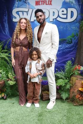 LOS ANGELES, CALIFORNIA - APRIL 26: Jena Frumes, Jason King Derulo and Jason Derulo at the Premiere of Netflix s Swapped at Netflix Tudum Theater on April 26, 2026 in Los Angeles, California. Copyright: xAdMediax MediaPunchx