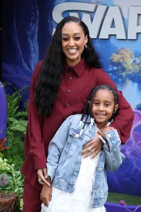 LOS ANGELES, CALIFORNIA - APRIL 26: Tia Mowry at the Premiere of Netflix s Swapped at Netflix Tudum Theater on April 26, 2026 in Los Angeles, California. Copyright: xAdMediax MediaPunchx