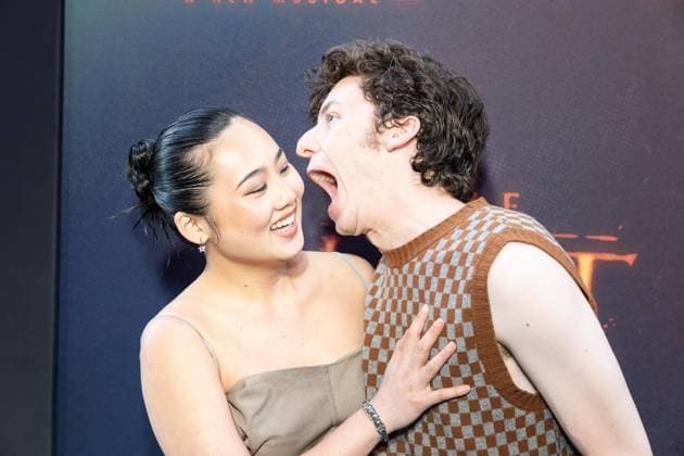 April 26, 2026, Bronx, New York, USA: Helen J. Shen and Andrew Barth Feldman attend Lost Boys opening night on Broadway at Palace Theatre in New York, NY on April 26, 2026. Bronx USA  - ZUMAr339 20260426_znp_r339_142 Copyright: xLevxRadinx