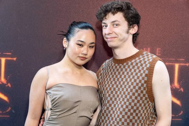 April 26, 2026, Bronx, New York, USA: Helen J. Shen and Andrew Barth Feldman attend Lost Boys opening night on Broadway at Palace Theatre in New York, NY on April 26, 2026. Bronx USA  - ZUMAr339 20260426_znp_r339_140 Copyright: xLevxRadinx