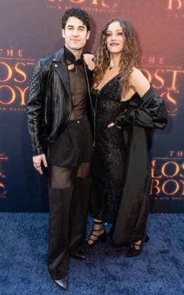 April 26, 2026, Bronx, New York, USA: Darren Criss and Mia Criss attend Lost Boys opening night on Broadway at Palace Theatre in New York, NY on April 26, 2026. Bronx USA  - ZUMAr339 20260426_znp_r339_133 Copyright: xLevxRadinx