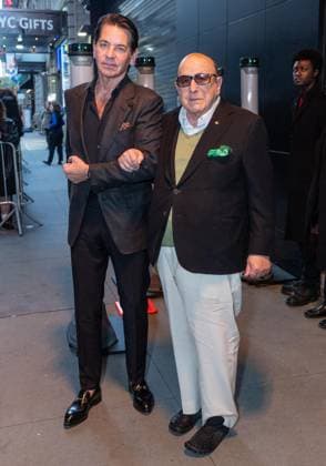 April 26, 2026, Bronx, New York, USA: Clive Davis (R) attends Lost Boys opening night on Broadway at Palace Theatre in New York, NY on April 26, 2026. Bronx USA - ZUMAr339 20260426_znp_r339_154 Copyright: xLevxRadinx