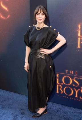 April 26, 2026, Bronx, New York, USA: Zooey Deschanel attends Lost Boys opening night on Broadway at Palace Theatre in New York, NY on April 26, 2026. Bronx USA  - ZUMAr339 20260426_znp_r339_117 Copyright: xLevxRadinx