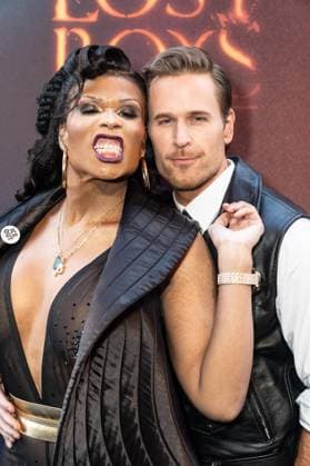 April 26, 2026, Bronx, New York, USA: Peppermint (L) attends Lost Boys opening night on Broadway at Palace Theatre in New York, NY on April 26, 2026. Bronx USA  - ZUMAr339 20260426_znp_r339_110 Copyright: xLevxRadinx