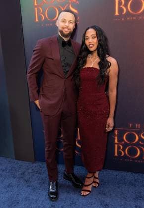 April 26, 2026, Bronx, New York, USA: Steph Curry and Ayesha Curry attend Lost Boys opening night on Broadway at Palace Theatre in New York, NY on April 26, 2026. Bronx USA  - ZUMAr339 20260426_znp_r339_085 Copyright: xLevxRadinx