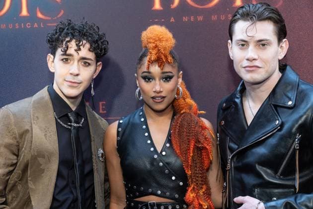 April 26, 2026, Bronx, New York, USA: Ali Louis Bourzgui, Maria Wirries and LJ Benet attend Lost Boys opening night on Broadway at Palace Theatre in New York, NY on April 26, 2026. Bronx USA  - ZUMAr339 20260426_znp_r339_070 Copyright: xLevxRadinx