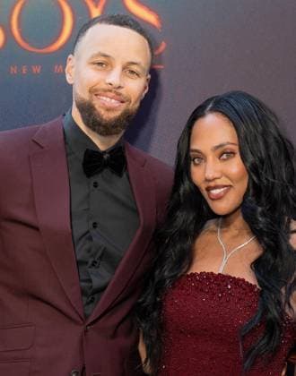 April 26, 2026, Bronx, New York, USA: Steph Curry and Ayesha Curry attend Lost Boys opening night on Broadway at Palace Theatre in New York, NY on April 26, 2026. Bronx USA - ZUMAr339 20260426_znp_r339_087 Copyright: xLevxRadinx