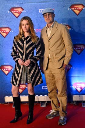 Supergirl Photocall in Mexico City Actress Milly Alcock and Director Craig Gillespie pose for photos during the Supergirl photocall as part of the pop culture festival CCXP Comic Con Experience at Centro Banamex on April 26, 2026 in Mexico City, Mexico. (Photo by Carlos Tischler Eyepix Group) Copyright: xCarlosxTischler xEyepixxGroupx CT_26042026_182450