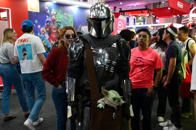 April 26, 2026, Mexico City, Ciudad de Mexico, Mexico: A Fan of star wars attends the pop culture festival CCXP Comic Con Experience at Centro Banamex on April 26, 2026 in Mexico City, Mexico. Mexico City Mexico  - ZUMAe321 20260426_zea_e321_142 Copyright: xCarlosxTischlerx