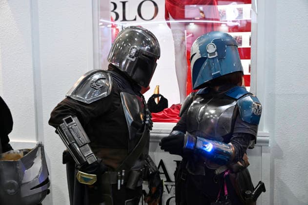 April 26, 2026, Mexico City, Ciudad de Mexico, Mexico: Fans of star wars attend the pop culture festival CCXP Comic Con Experience at Centro Banamex on April 26, 2026 in Mexico City, Mexico. Mexico City Mexico - ZUMAe321 20260426_zea_e321_153 Copyright: xCarlosxTischlerx