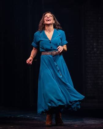 Shoshana Bean on stage for THE LOST BOYS Opening Night Curtain Call on Broadway, Palace Theatre, New York, NY, April 26, 2026. Photo By: Simon Lindenblatt Everett Collection THE LOST BOYS Opening Night Curtain Call on Broadway 