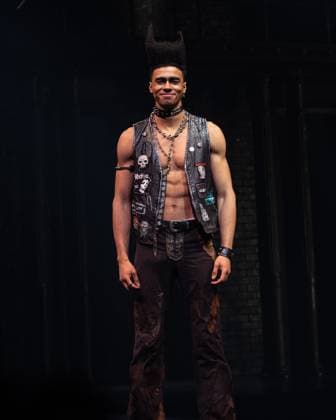 Dean Maupin on stage for THE LOST BOYS Opening Night Curtain Call on Broadway, Palace Theatre, New York, NY, April 26, 2026. Photo By: Simon Lindenblatt Everett Collection THE LOST BOYS Opening Night Curtain Call on Broadway 