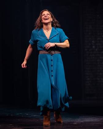 Shoshana Bean on stage for THE LOST BOYS Opening Night Curtain Call on Broadway, Palace Theatre, New York, NY, April 26, 2026. Photo By: Simon Lindenblatt Everett Collection THE LOST BOYS Opening Night Curtain Call on Broadway 