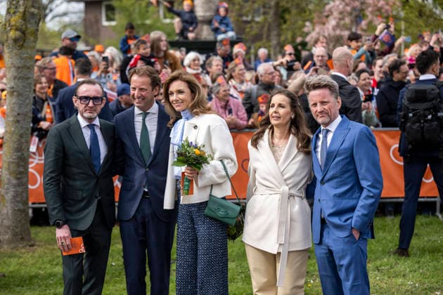 Aankomst Koninklijke familie in Dokkum DOKKUM - Koningsdag wordt in Dokkum in Friesland gevierd door de Koninklijke familie. Credit : Frank van Beek CC Dokkum Nederland  Copyright: xx FrankxvanxBeekx xCCx