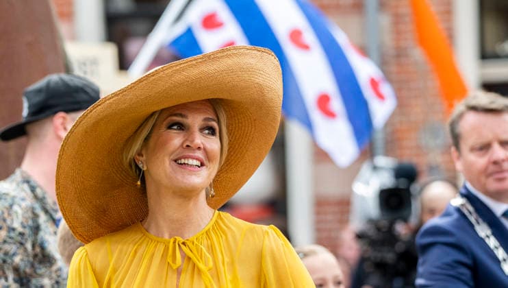 Koningin Maxima in Dokkum DOKKUM - Koningsdag wordt in Dokkum in Friesland gevierd door de Koninklijke familie. Credit : Frank van Beek CC Dokkum Nederland  Copyright: xx FrankxvanxBeekx xCCx