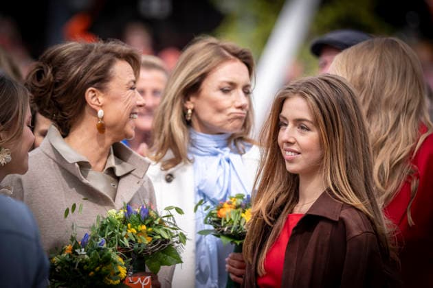 Aankomst Koninklijke familie in Dokkum DOKKUM - Koningsdag wordt in Dokkum in Friesland gevierd door de Koninklijke familie. Credit : Frank van Beek CC Dokkum Nederland  Copyright: xx FrankxvanxBeekx xCCx