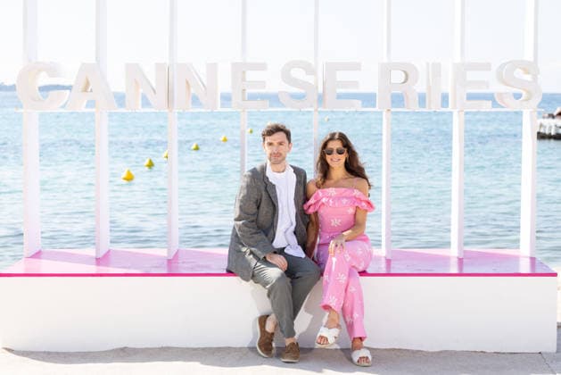 This Is Not A Murder Mystery Photocall - The 9th Canneseries International Festival Inaki Mur and Aoibhinn McGinnity attends the This Is Not A Murder Mystery Photocall at the 9th Canneseries International Festival at Plage Du Majestic on April 27, 2026 in Cannes, France. Photo by Shootpix ABACAPRESS.COM Cannes France  Copyright: xShootpix ABACAx