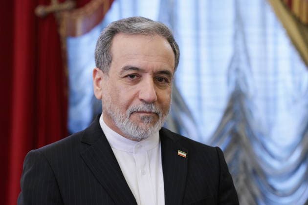 RUSSIA, ST PETERSBURG - APRIL 27, 2026: Iran s Foreign Minister Abbas Araghchi is seen before a meeting with Russia s President Vladimir Putin St Petersburg Russia  - ZUMAt113 20260427_zaa_t113_353 Copyright: xGavriilxGrigorovx
