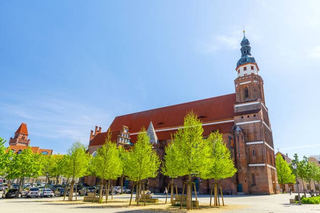 Oberkirche Cottbus DEU Deutschland Brandenburg Cottbus, 22.04.2026, Sorbisch-wendischer Spaziergang durch Cottbus, Oberkirche Cottbus. *** Oberkirche Cottbus DEU Germany Brandenburg Cottbus, 22 04 2026, Sorbian Wendish walk through Cottbus, Oberkirche Cottbus AF_Cottbus_30077.jpeg