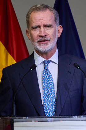 April 27, 2026, Madrid, Madrid, Spain: KING FELIPE VI of Spain attends the second edition of the Ã¢â‚¬oeInvest in Spain SummitÃ¢ Madrid Spain  - ZUMAc260 20260427_zep_c260_018 Copyright: xMikexChicorrox