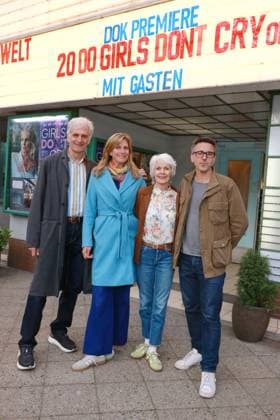 Girls dont cry Walter Sittler, Maja Göpel, Sigrid Klausmann, Alexandre Dupont-Geisselmann Premiere des Dokumentarfilms Girls Dont Cry im Kino am BundesPlatz, Berlin Datum: 27.04.2026 Copyright: xEventpress Kratschx