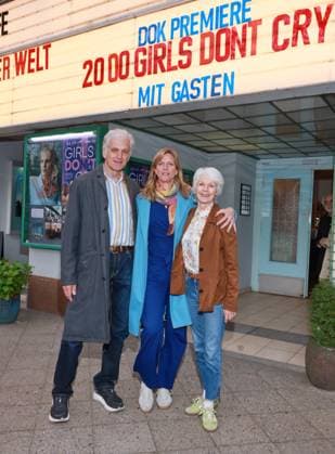 Girls dont cry Walter Sittler, Maja Göpel, Sigrid Klausmann Premiere des Dokumentarfilms Girls Dont Cry im Kino am BundesPlatz, Berlin Datum: 27.04.2026 Copyright: xEventpress Kratschx
