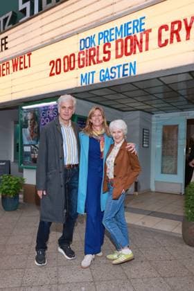 Girls dont cry Walter Sittler, Maja Göpel, Sigrid Klausmann Premiere des Dokumentarfilms Girls Dont Cry im Kino am BundesPlatz, Berlin Datum: 27.04.2026 Copyright: xEventpress Kratschx