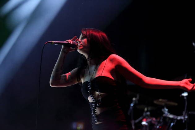 Maggie Lindemann bei einem Konzert im Hole 44 in Berlin, 27. April 2026. Maggie Lindemann Konzert Berlin