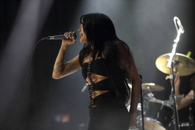 Maggie Lindemann bei einem Konzert im Hole 44 in Berlin, 27. April 2026. Maggie Lindemann Konzert Berlin
